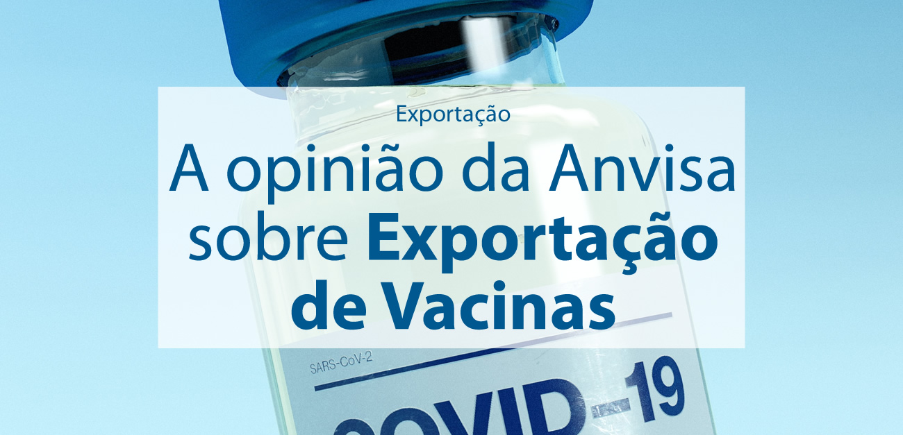 Call Export fala sobre a postura da Anvisa e Exportação das Vacinas contra a Covid-19. Foto por Daniel Schludi no Unsplash.