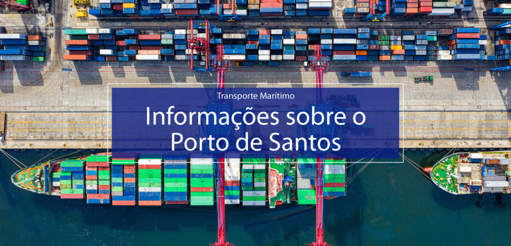 Informações sobre o porto de Santos. Foto por Tom Fisk no Pexels.