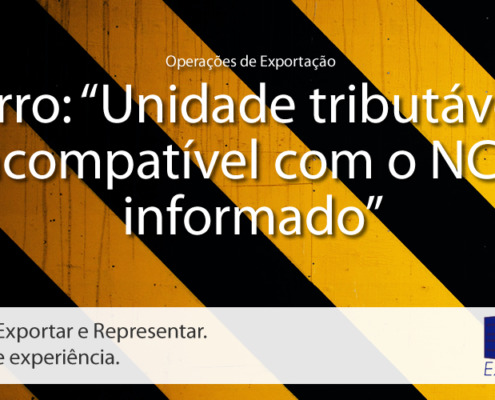 O que é o erro “Unidade tributável incompatível com o NCM informado”? Imagem: Scott Rodgerson on Unsplash.