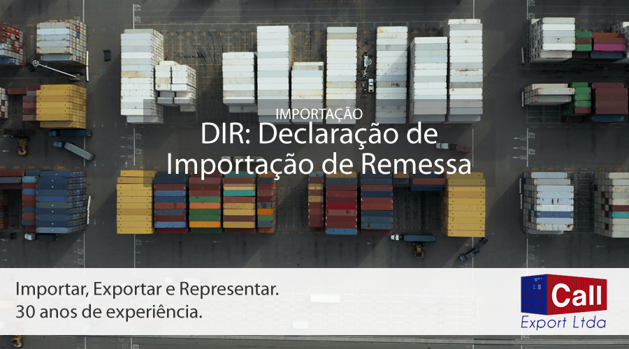 Call Export explica o uso da Declaração de Importação de Remessa, a DIR. Imagem: Tyler Casey on Unsplash.