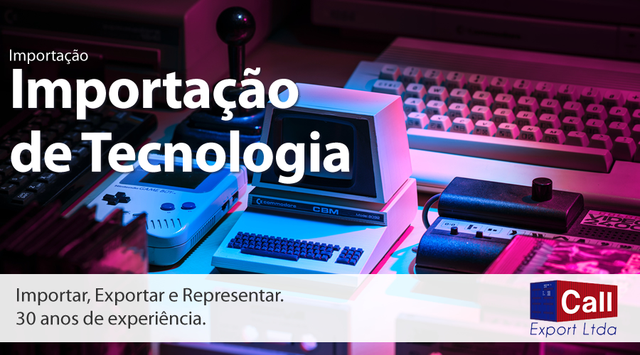 Call Export fala sobre a Importação de Tecnologia no Brasil. Imagem: Lorenzo Herrera on Unsplash.