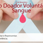 Call Export fala sobre o Dia 25 de Novembro, dia do Doador Voluntário de Sangue.