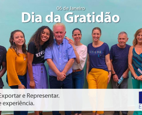 Call Export celebra o dia 06 de Janeiro, dia da Gratidão.