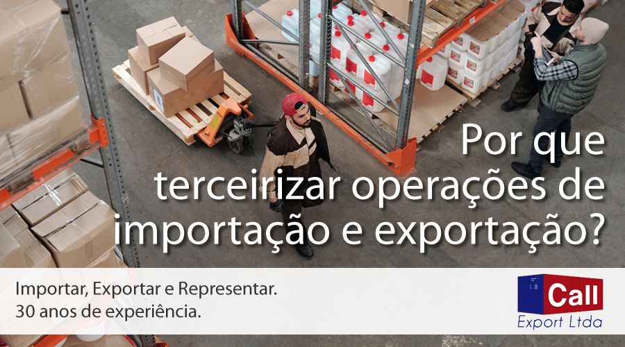 A Call Export fala sobre a terceirização nas operações de importação e exportação. Imagem: Tiger Lily no Pexels.