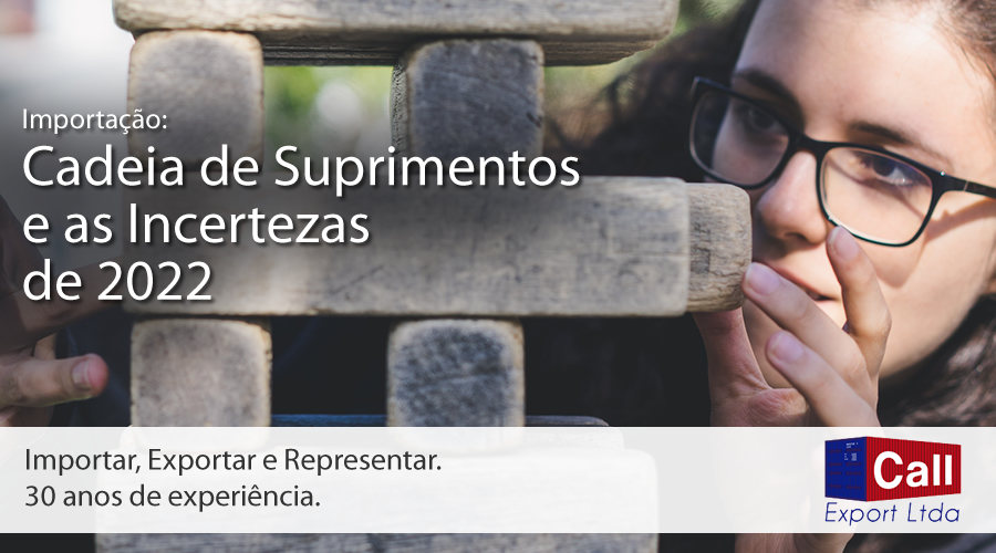 Call Export fala sobre as incertezas da Cadeia de Suprimentos em 2022. John Moeses Bauan on Unsplash.